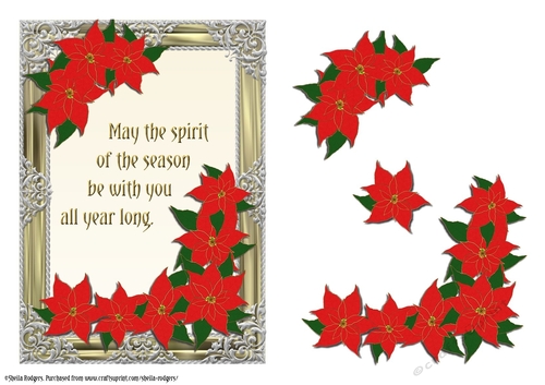 Christmas Poinsettias 3