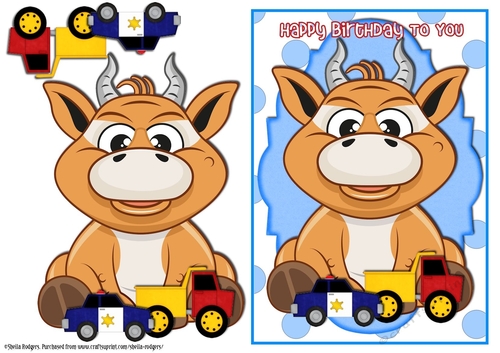 Happy Birthday - Little Bull