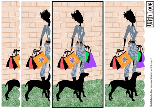 Fashion Lady Scalloped Layers DL 1