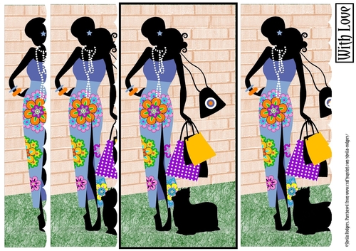 Fashion Lady Scalloped Layers DL 3