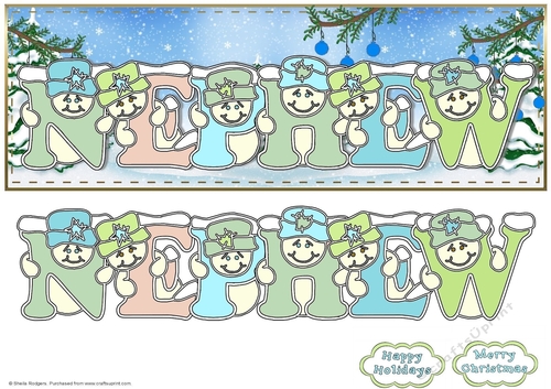 Pastel Snowmen - NEPHEW