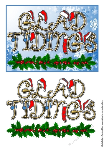 Warm and Cosy - GLAD TIDINGS