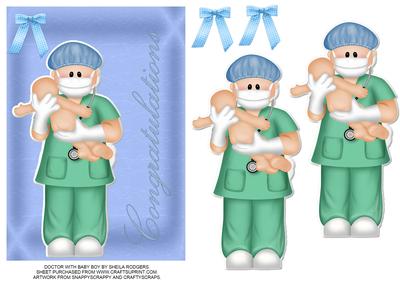 Doctor with Baby Boy