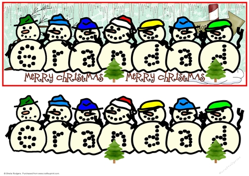 FROSTY FRIENDS - GRANDAD