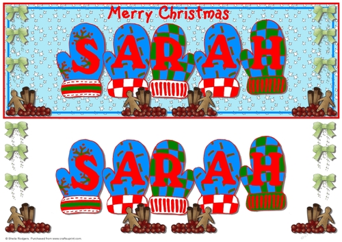 COZY MITTENS - SARAH