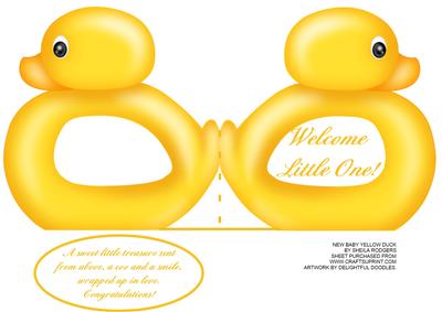 New Baby Yellow Duck