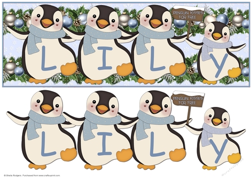 PENGUIN KISSES - LILY