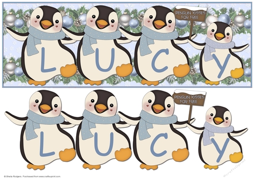 PENGUIN KISSES - LUCY
