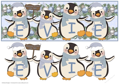 PENGUIN KISSES - EVIE