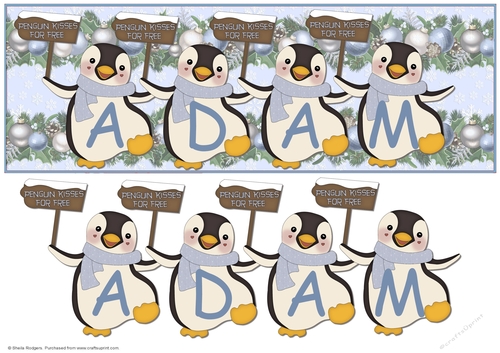 PENGUIN KISSES - ADAM