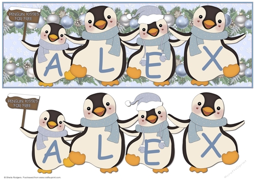 PENGUIN KISSES - ALEX