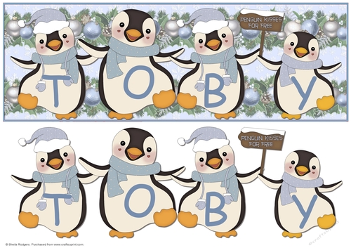 PENGUIN KISSES - TOBY