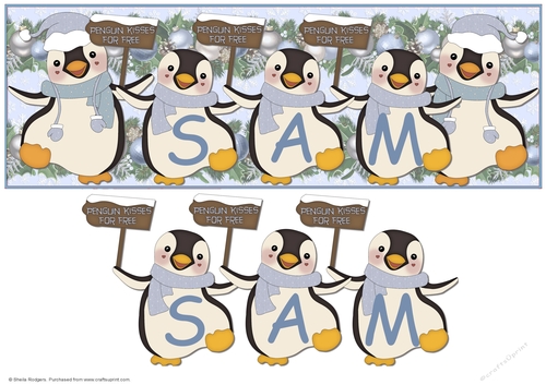PENGUIN KISSES - SAM