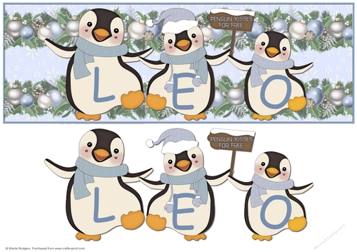 PENGUIN KISSES - LEO