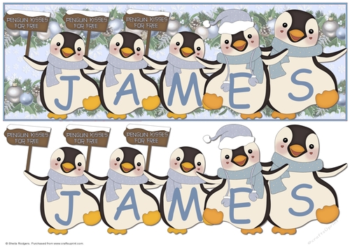PENGUIN KISSES - JAMES