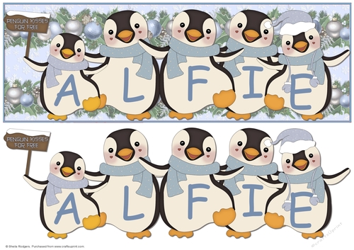 PENGUIN KISSES - ALFIE