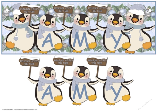 PENGUIN KISSES - AMY