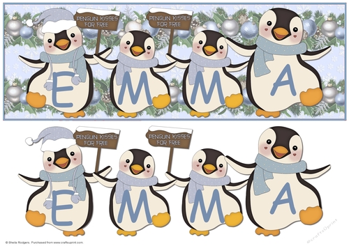 PENGUIN KISSES - EMMA