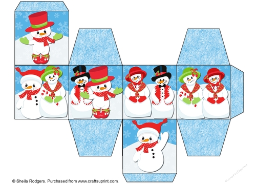 All In One Gift Box - Snowfolk Family