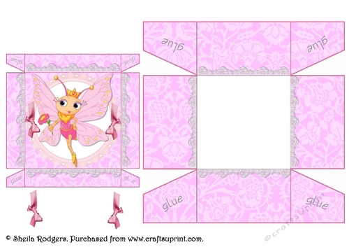 Princess Butterfly Gift Box