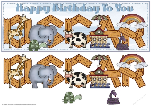 Noahs Ark Names - OSCAR