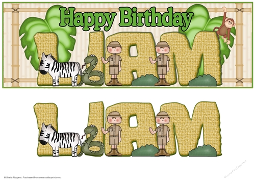 On Safari Names - LIAM