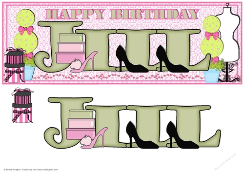 SHOPAHOLIC NAMES - JILL