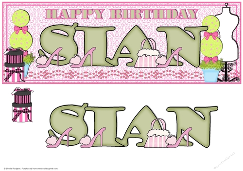SHOPAHOLIC NAMES - SIAN