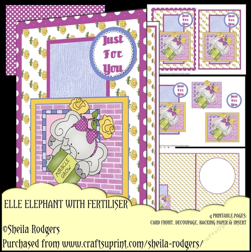 ELLE ELEPHANT WITH FERTILISER