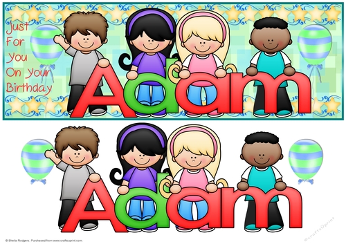 SCHOOL KIDS NAMES - ADAM