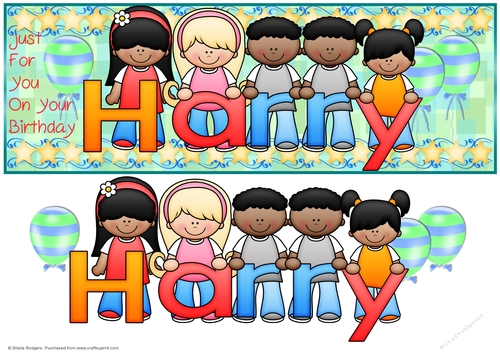SCHOOL KIDS NAMES - HARRY