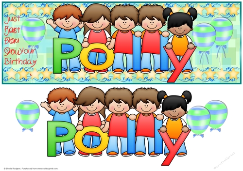 SCHOOL KIDS NAMES - POLLY