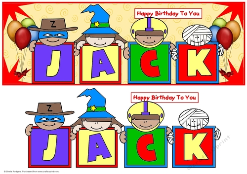 Dressed Up Kids - JACK