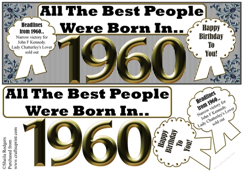 BORN IN 1960