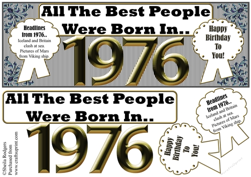 BORN IN 1976
