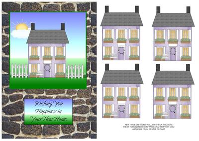 New Home on Stone Wall