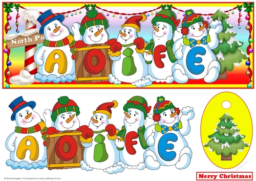 Snowmen Names Large DL - AOIFE