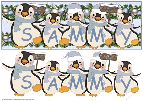 PENGUIN KISSES - SAMMY