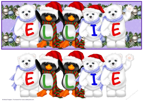 Xmas Animals - ELLIE
