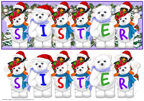 Xmas Animals - SISTER