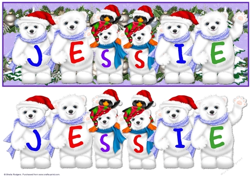 Xmas Animals - JESSIE