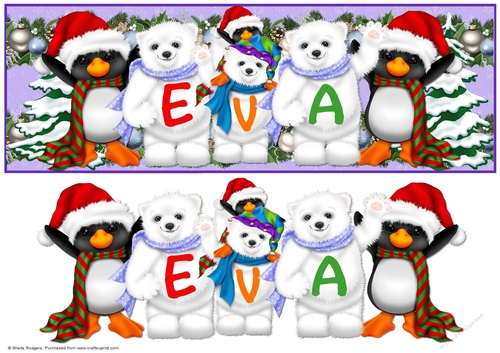 Xmas Animals - EVA