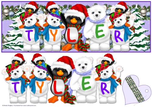 Xmas Animals - TYLER