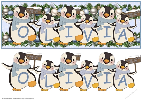 PENGUIN KISSES - OLIVIA