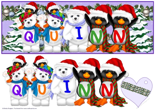 Xmas Animals - QUINN