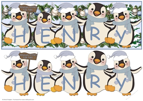 PENGUIN KISSES - HENRY