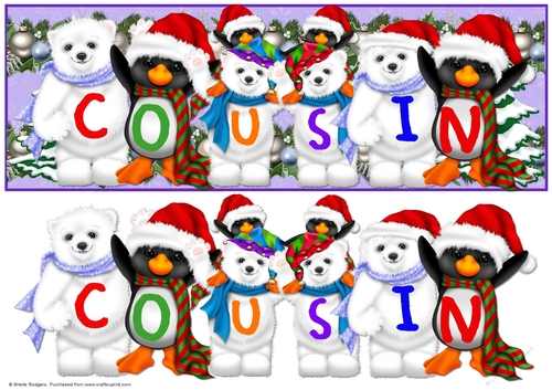 Xmas Animals - COUSIN