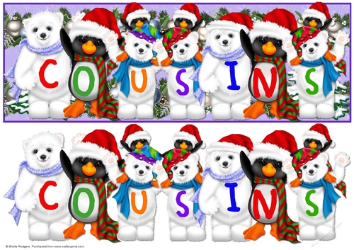 Xmas Animals - COUSINS