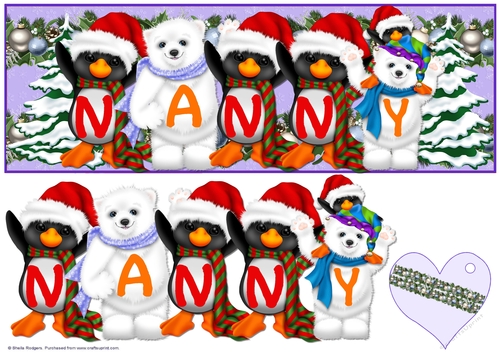 Xmas Animals - NANNY