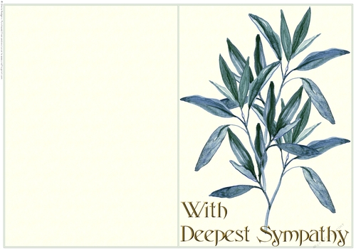 Quick Card - Foliage Sympathy 1